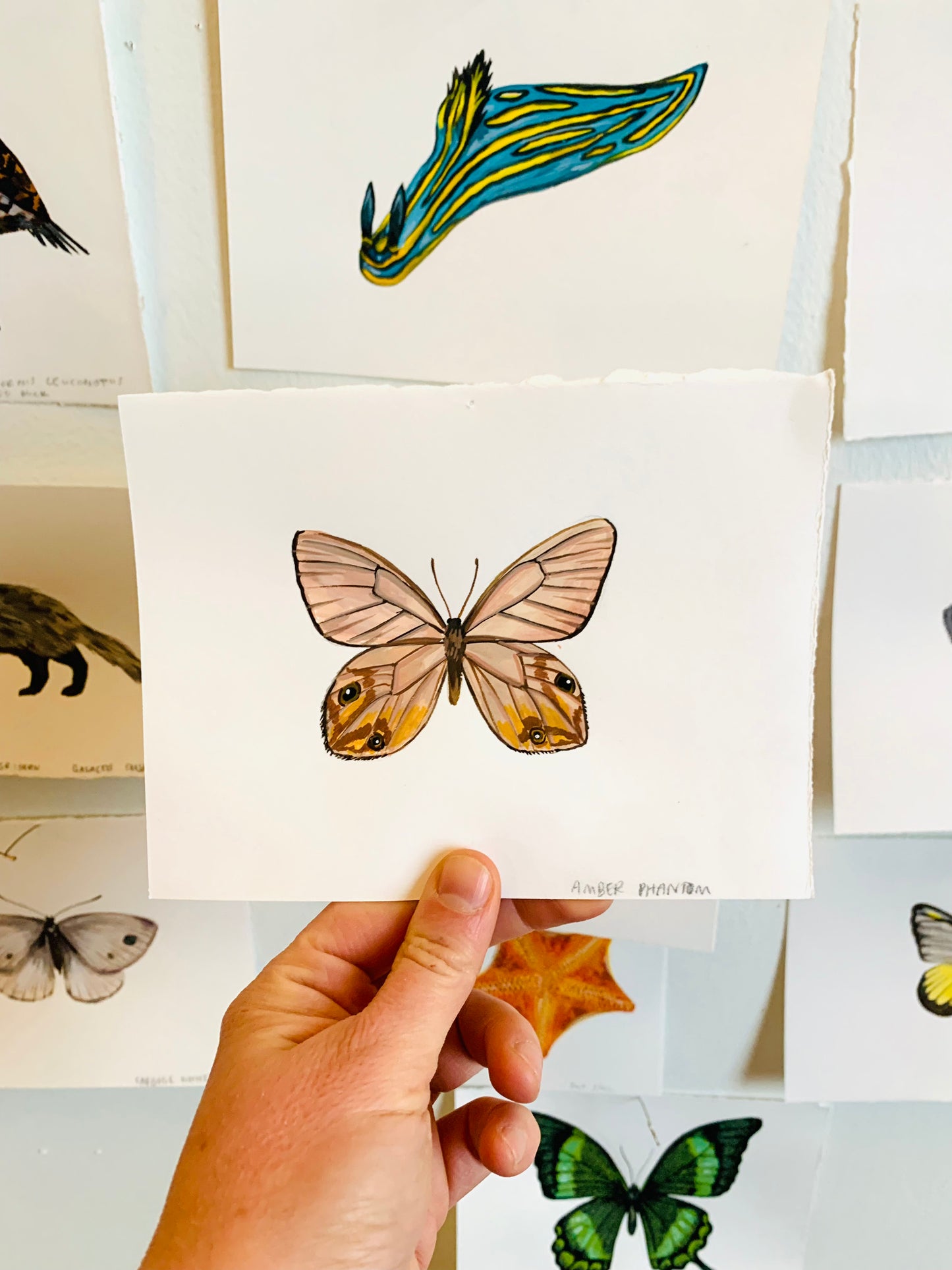 Amber phantom- original painting